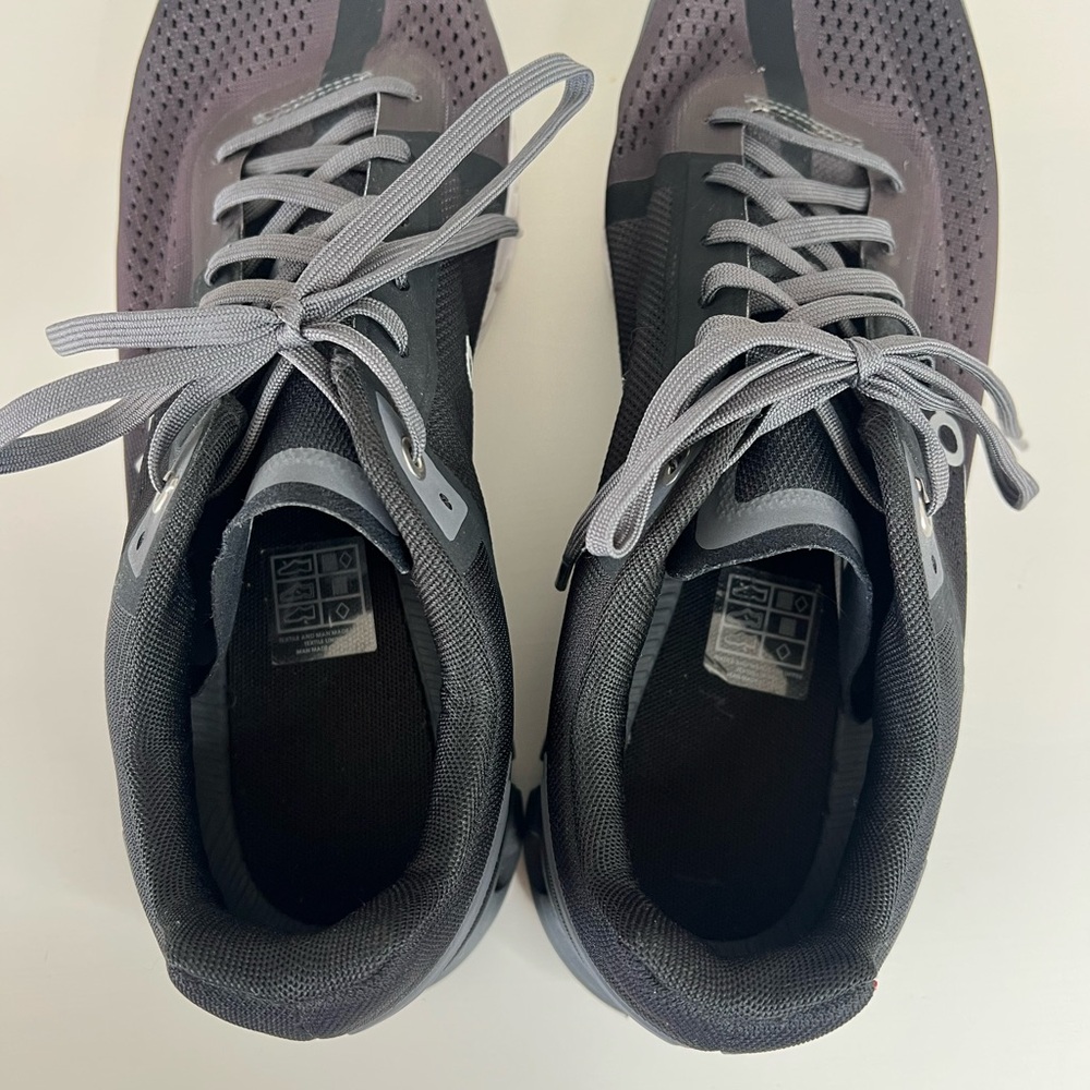 On Running Black and Gray Sneakers - Picture 4 of 6